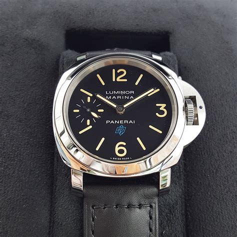 biete eine panerai luminor marina logo acciaio pam00631 neu|panerai luminor blue logo.